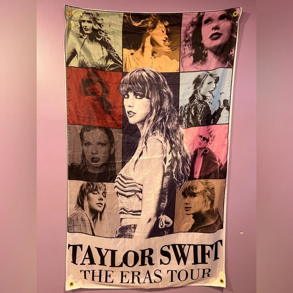 Taylor Swift The Eras Tour 3’x5’ wall Tapestry